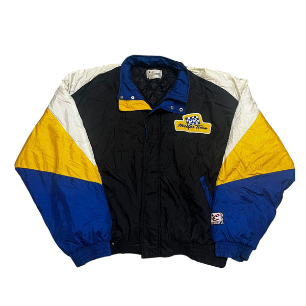 Rusty Wallace Vintage 1990s Puffer Racing Jacket XL