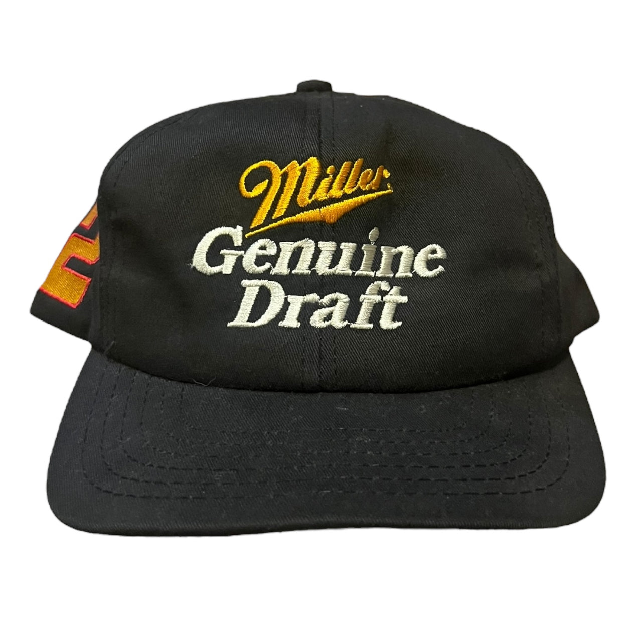 Miller Genuine Draft Rusty Wallace Vintage Snapback Hat