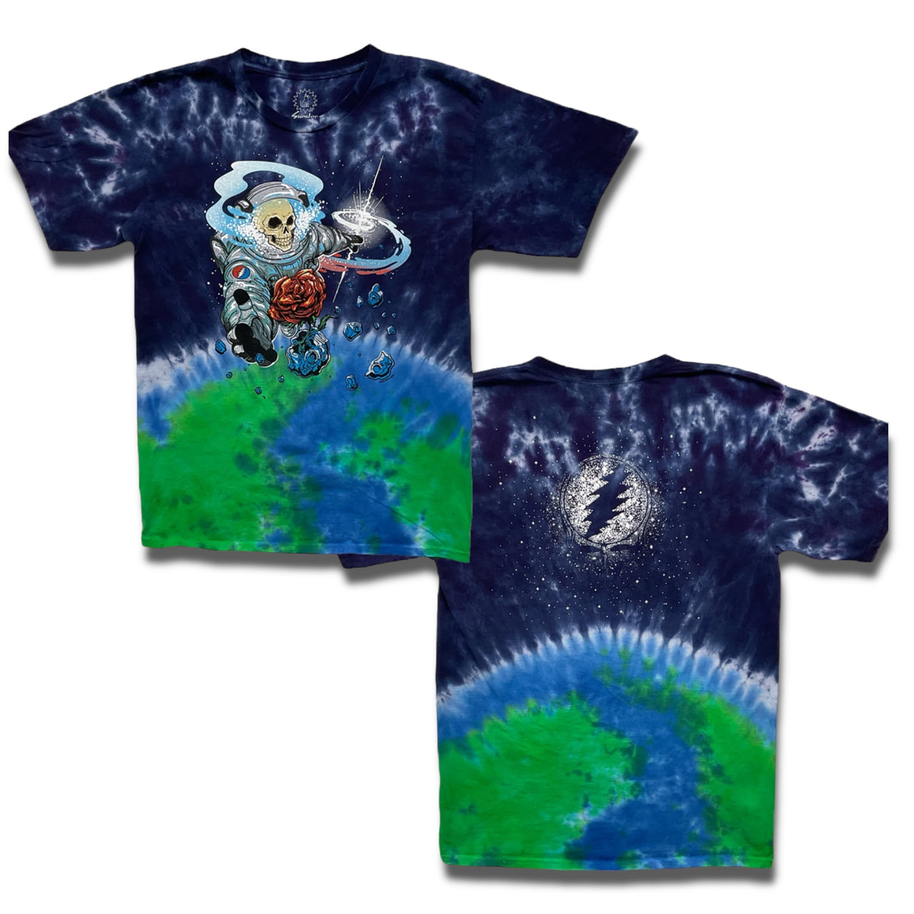 Grateful Dead Retro Spaceman Tie Dye Tee