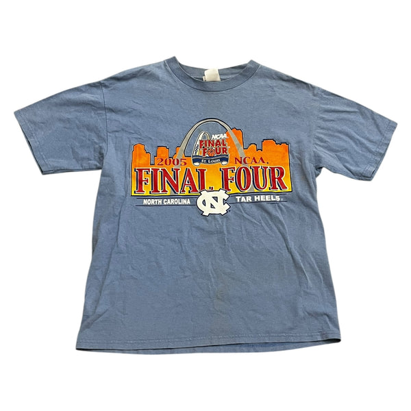 Vintage 2005 UNC Tar Heels National Championship Tee Medium