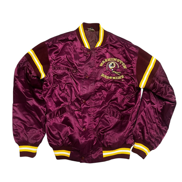 Washington Redskins Vintage 1980s Satin Bomber Jacket Large