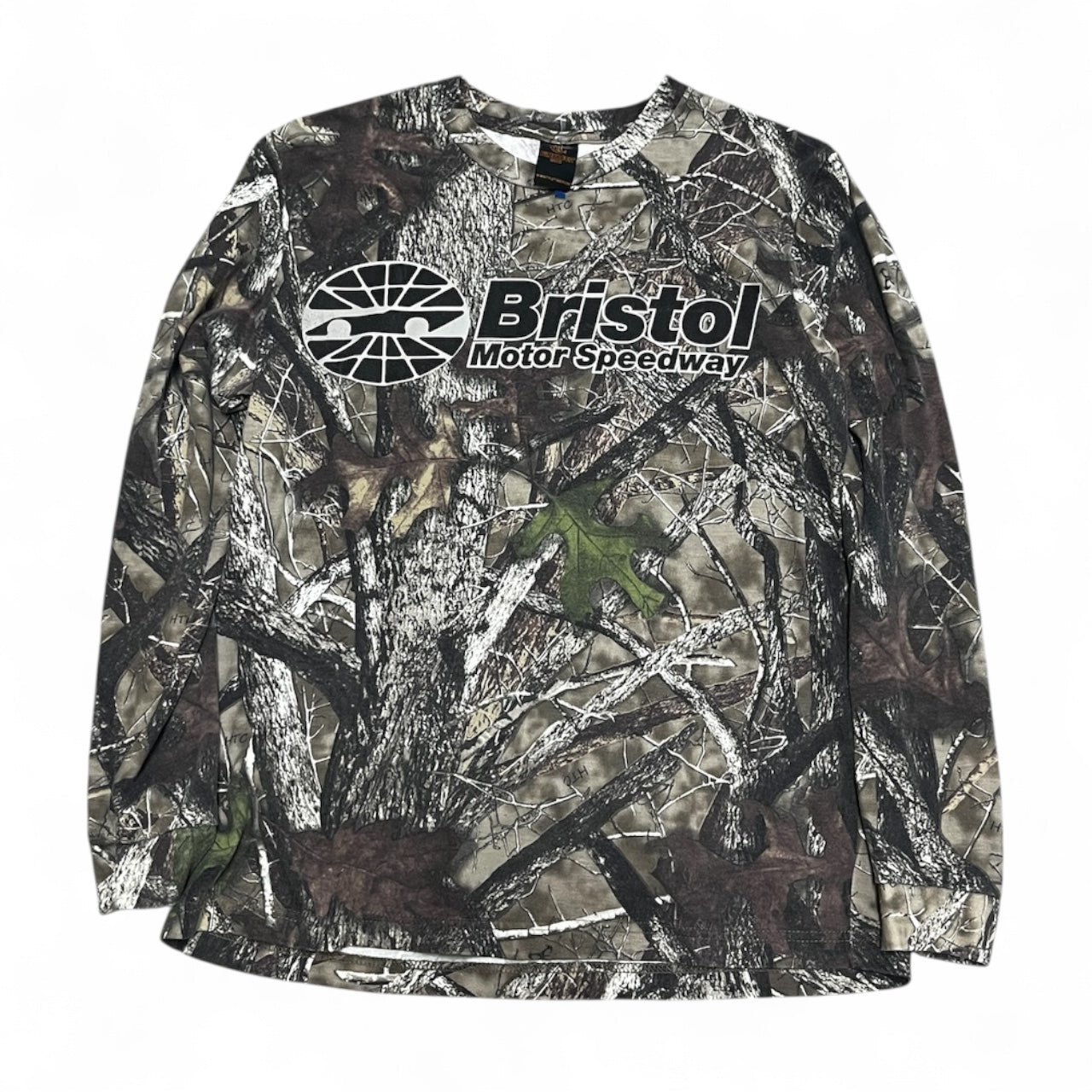 Bristol Speedway Vintage RealTree Camo Racing Tee Medium