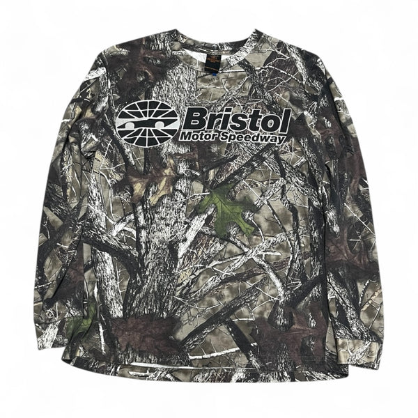 Bristol Speedway Vintage RealTree Camo Racing Tee Medium