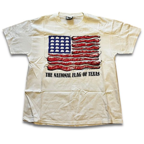 Texas State Flag Vintage 1990s Tee Large