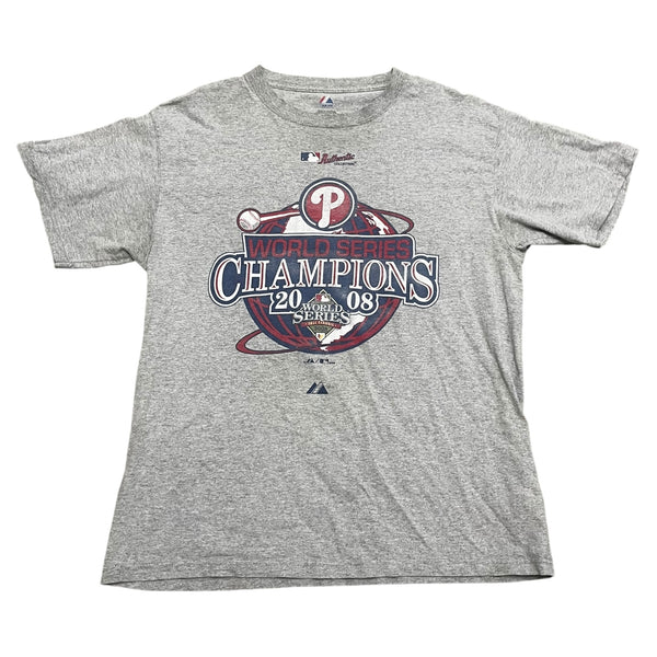 Philadelphia Phillies 2008 World Series Champs Tee L