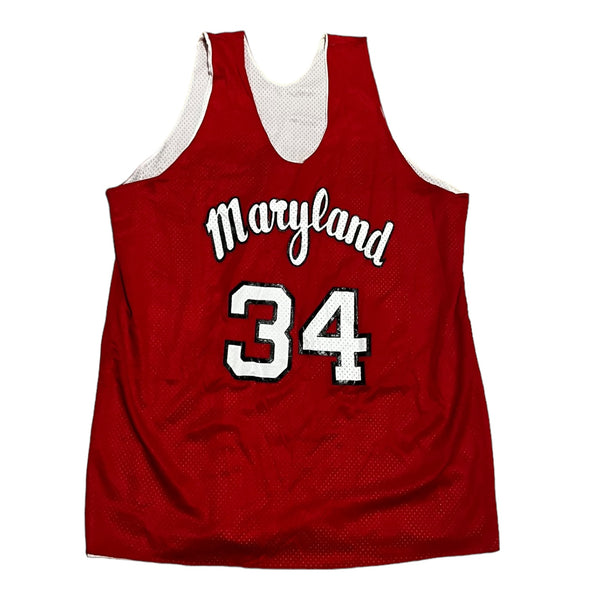 Maryland Vintage Mesh Basketball Jersey Large