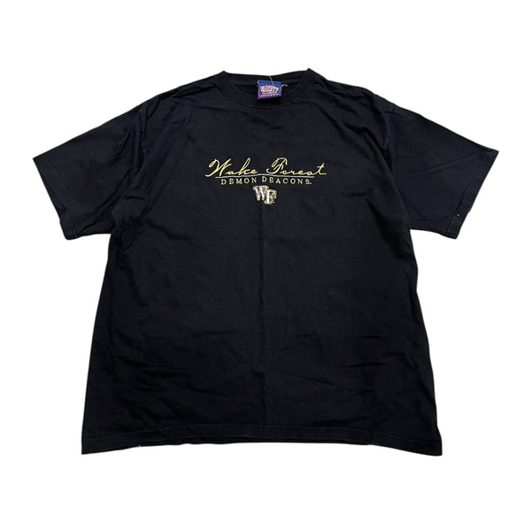Wake Forest Vintage Y2K Embroidered Tee XL