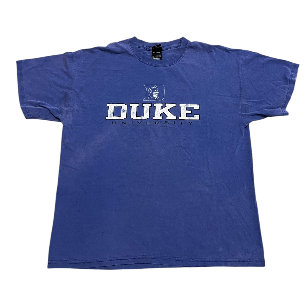 Duke Blue Devils Vintage Y2K Faded Tee XL