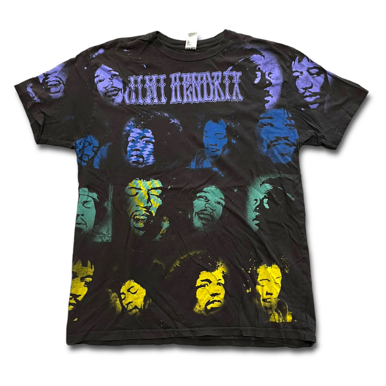 Jimi Hendrix Vintage All Over Print Tee M/L