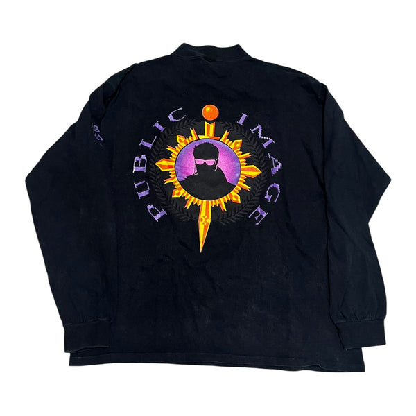 Public Image Vintage 1990s Mock Neck LS Tee Surf Skate XL