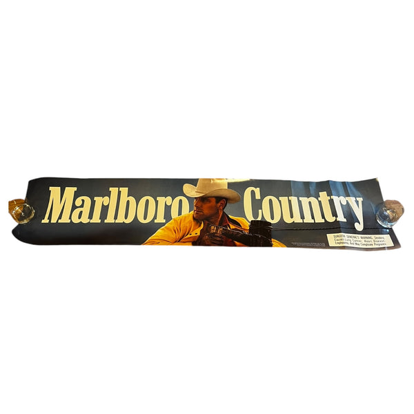 Marlboro Vintage 1991 Poster Banner 5 Foot x 1 Foot