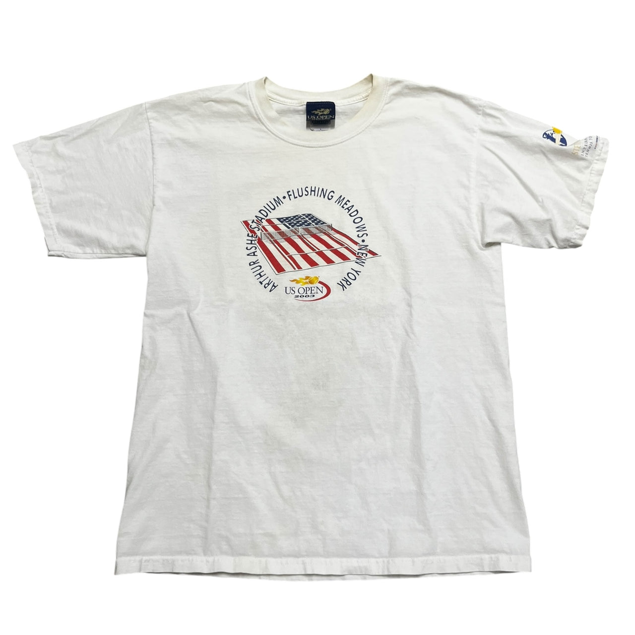2003 US Open Vintage Tennis Tee Large