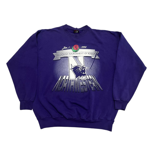 Northwestern Wildcats Vintage Rose Bowl Crewneck XXL