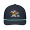 Embroidered Tie One On Rope Hat
