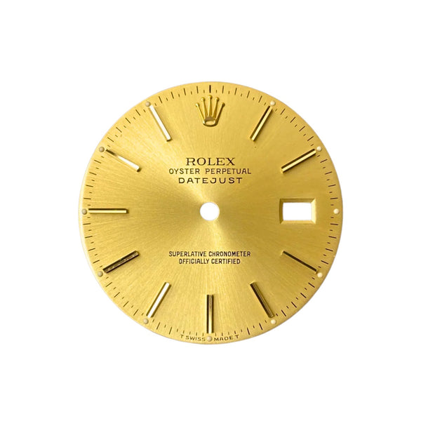 18K Gold Ball Marker- Authentic Factory Watch Face