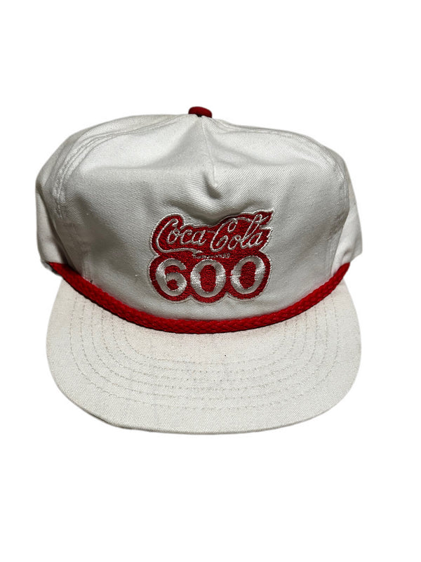 Vintage 1998 Coca-Cola 600 NASCAR Race Promotional Rope Hat