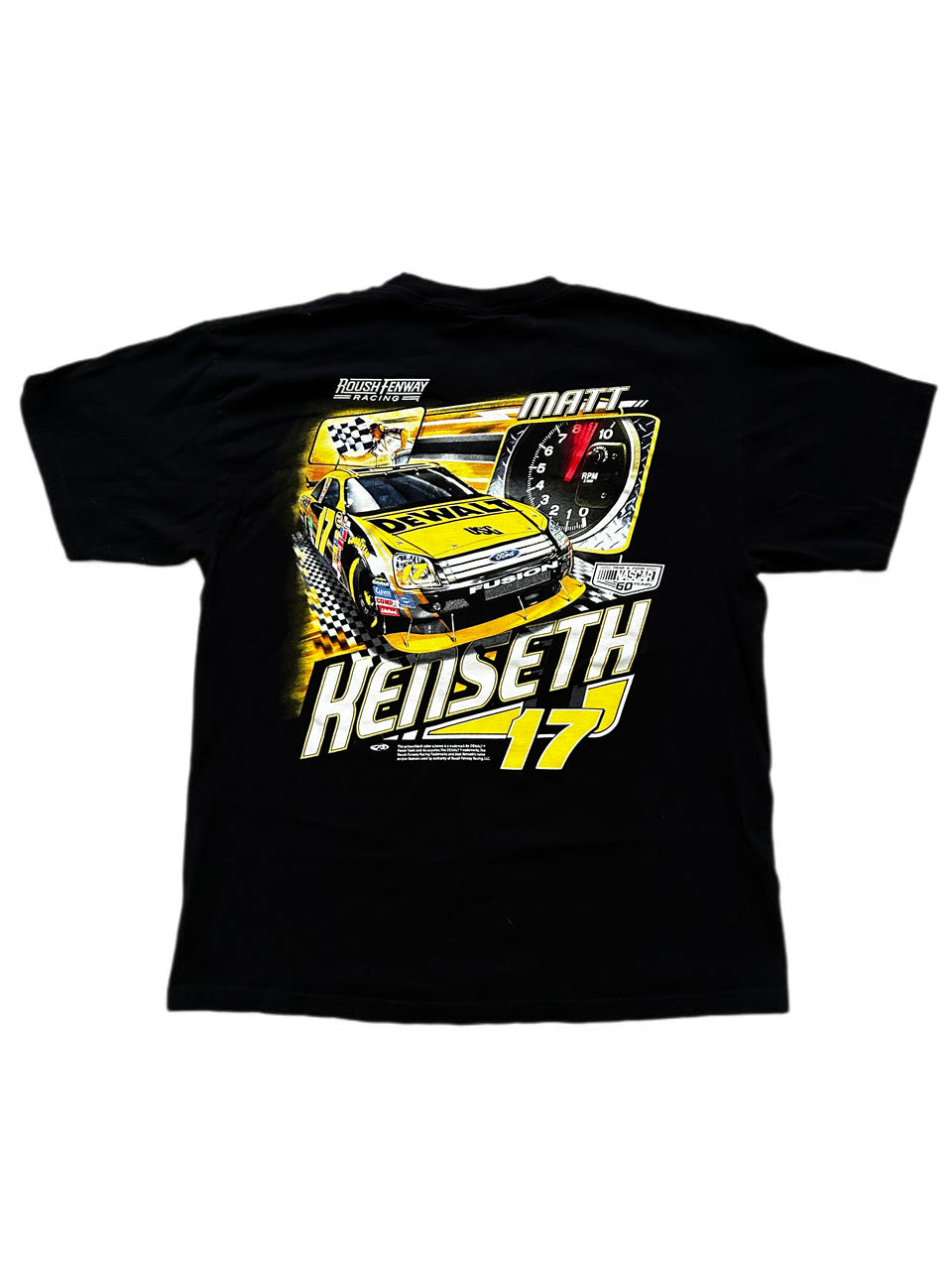 Retro Tennessee River NASCAR Matt Kenseth #17 DeWalt Ford Tee