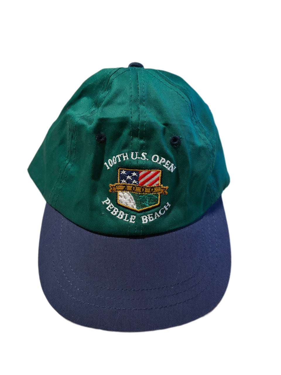 VINTAGE PEBBLE BEACH 2000 100TH US OPEN STRAPBACK HAT