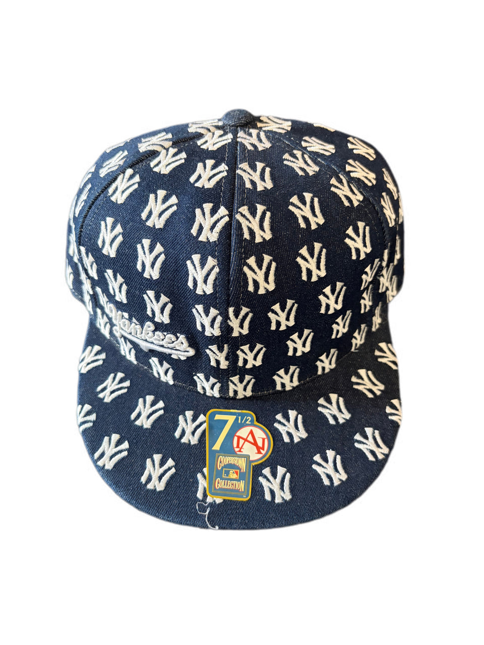 NEW YORK YANKEES COOPERSTOWN COLLECTION AMERICAN NEEDLE FITTED HAT