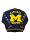 VINTAGE MICHIGAN WOLVERINES UNIVERSITY EMBROIDERED NATIONAL CHAMPIONS JACKET