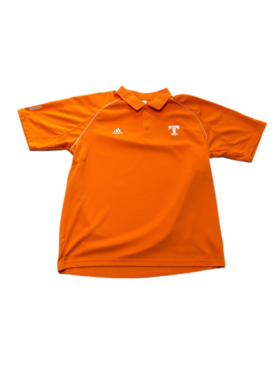 ADIDAS TENNESSEE VOLUNTEERS EMBROIDERED LOGO POLO TEE