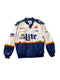 RUSTY WALLACE GENUINE LEATHER NASCAR EMBROIDERED PATCH LOGO JACKET
