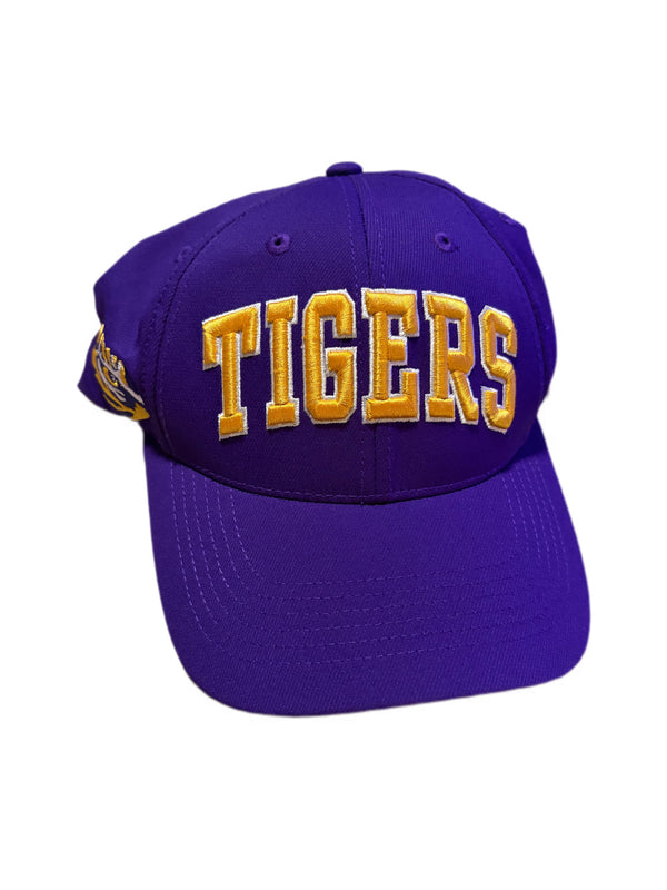 LSU TIGERS PURPLE LONE SPIRIT '47 BRAND MVP ADJUSTABLE HAT