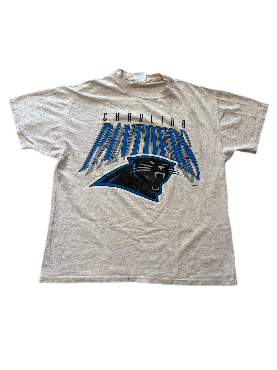 VINTAGE 1993 NFL CAROLINA PANTHERS TEAM LOGO GRAPHIC TEE