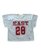 VINTAGE RUSSELL ATHLETIC EAST #28 FOOTBALL JERSEY