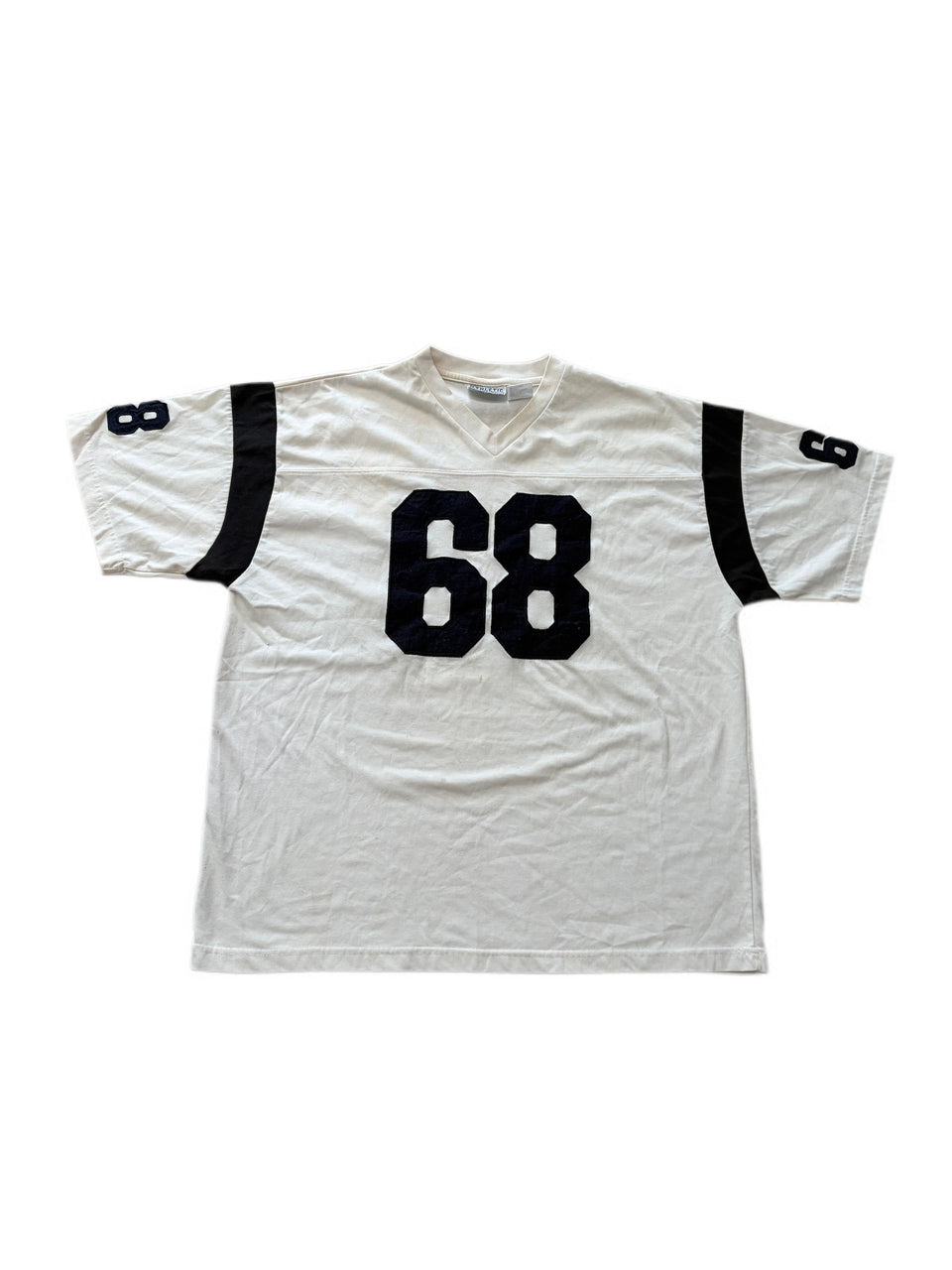 ATHLETIC CREW #68 FOOTBALL JERSEY TEE