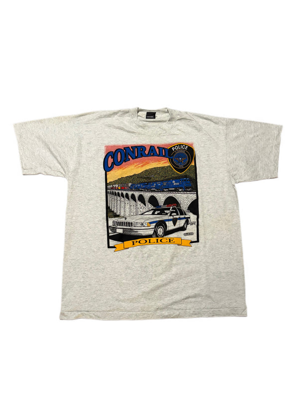 VINTAGE 1994 CONRAIL POLICE GRAPHIC TEE