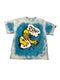 TYE DYE HOMER SIMPSON D'OH GRAPHIC TEE