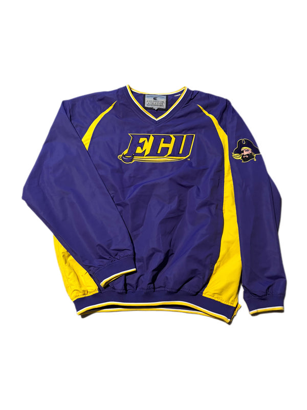 VINTAGE COLOSSEUM ATHLETICS EAST CAROLINA PIRATES WINDBREAKER PULLOVER JACKET