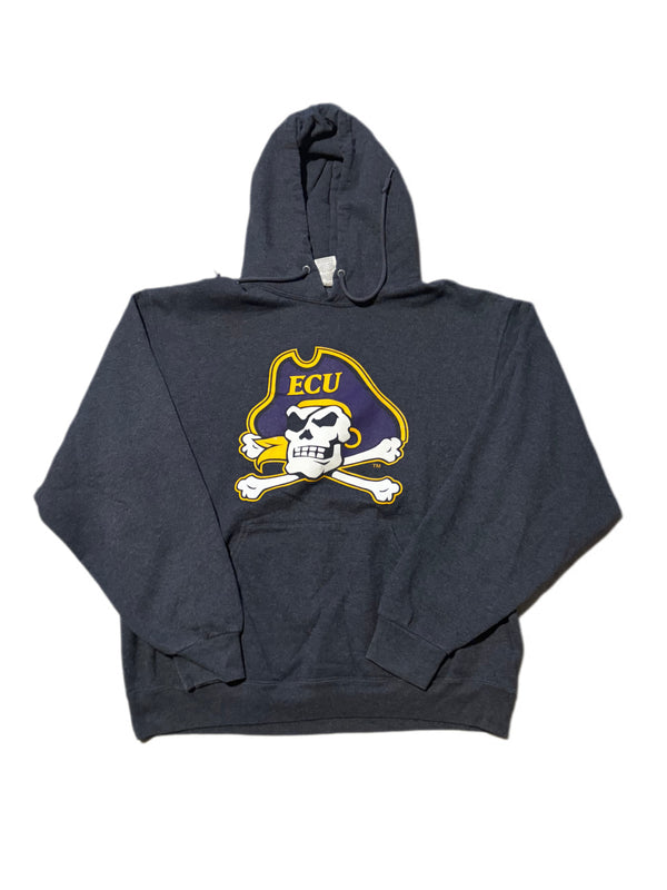 JERZEES ECU PIRATES ATHLETIC APPAREL HOODIE