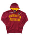RETRO WASHINGTON REDSKINS FULL ZIP HOODIE