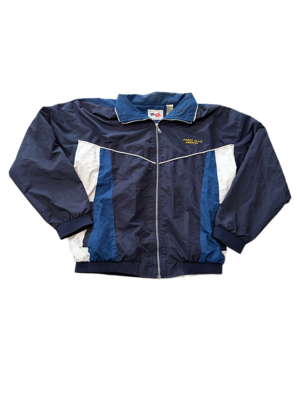 VINTAGE 1990'S PERRY ELLIS AMERICA ZIP WINDBREAKER JACKET