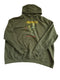 NIRVANA OLIVE GREEN ALBUM GRAPHIC HOODIE