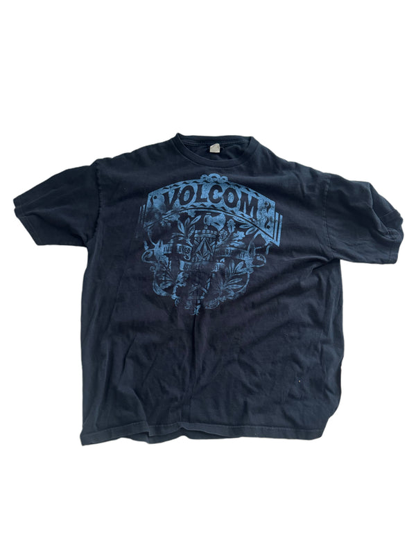VINTAGE VOLCOM CENTRAL CREST ILLUSTRATION GRAPHIC SHIRT