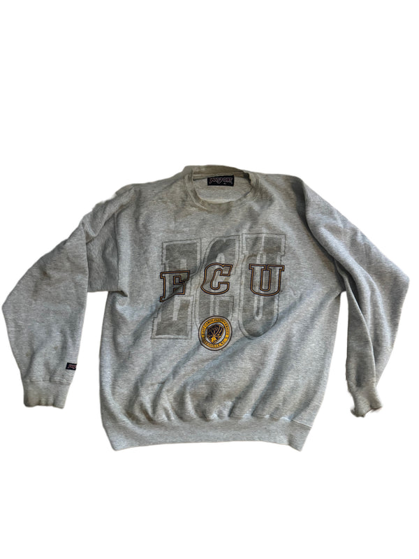 GREY JANSPORT EAST CAROLINA UNIVERSITY CREWNECK PULLOVER