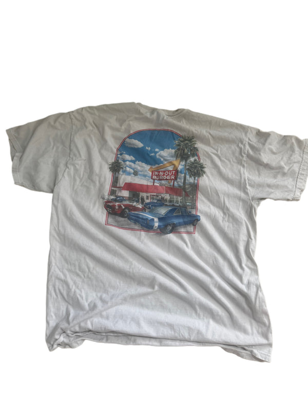 VINTAGE 1999 IN-N-OUT BURGER MUSTANG GRAPHIC SHIRT