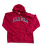 VINTAGE STYLE RED FULL ZIP ALASKA ARCHED SWEATSHIRT