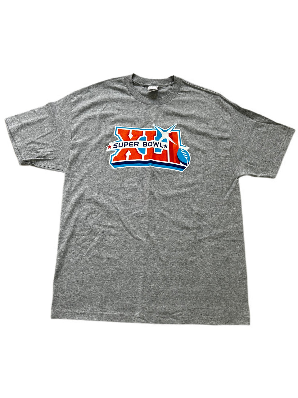 Authentic 2007 Super Bowl Tee