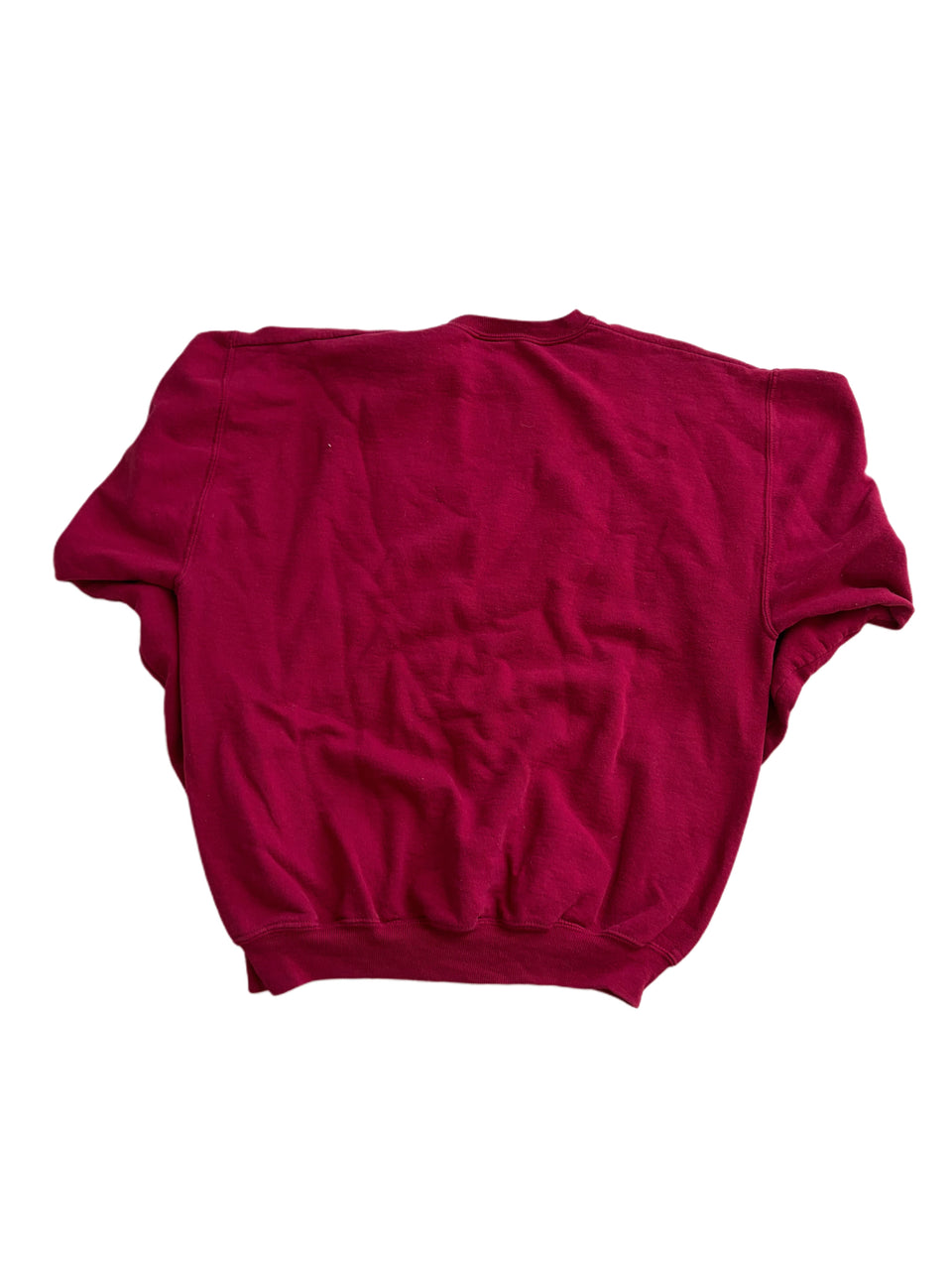 VINTAGE RED BEAUFORT NORTH CAROLINA CREWNECK