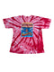 VINTAGE 2009 WAWA HOAGIEFEST GRAPHIC PINK TIE DYE SHIRT