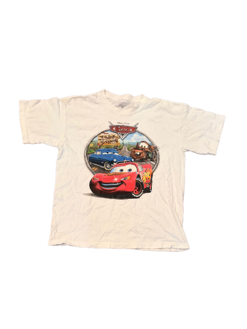DISNEY PIXAR'S CARS CHARACTERS RADIATOR SPRINGS GRAPHIC SHIRT