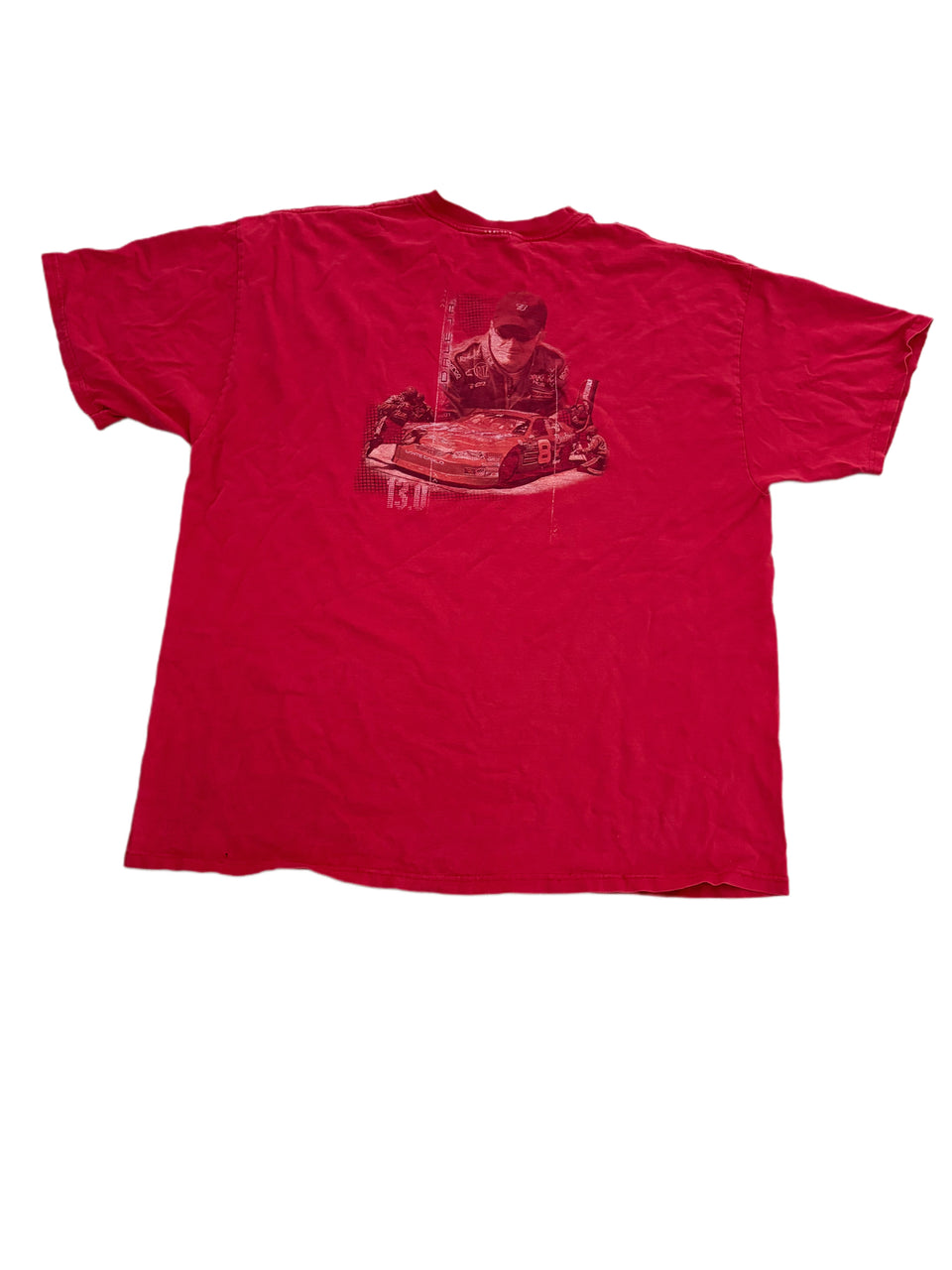 RED CHASE AUTHENTICS DALE JR. NASCAR GRAPHIC SHIRT