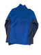 SPYDER GAIT KNIT BLUE TEXTURED QUARTER ZIP JACKET
