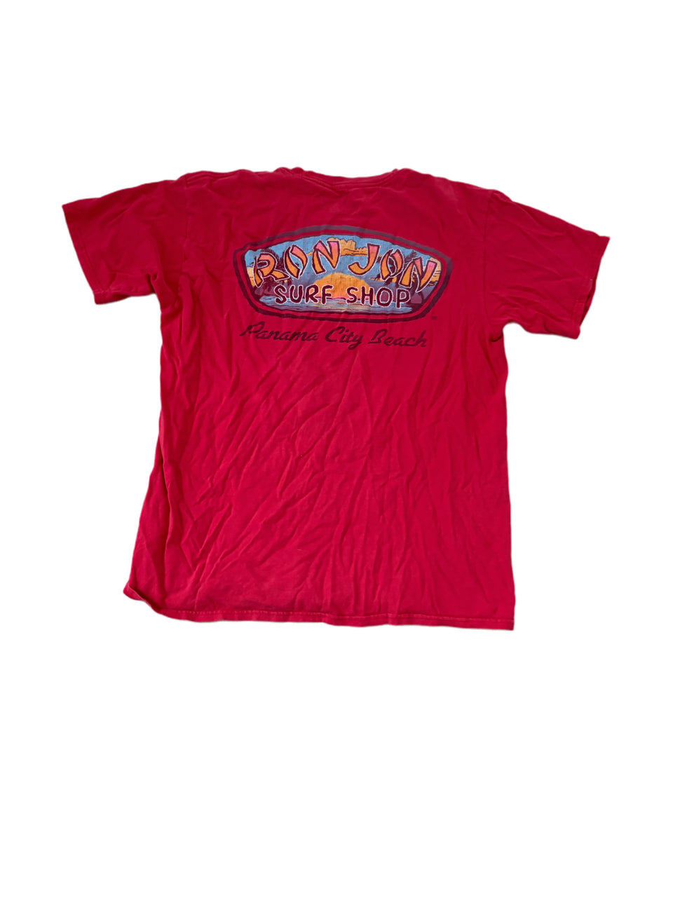 RED RON JON SURF SHOP PANAMA BEACH GRAPHIC SHIRT