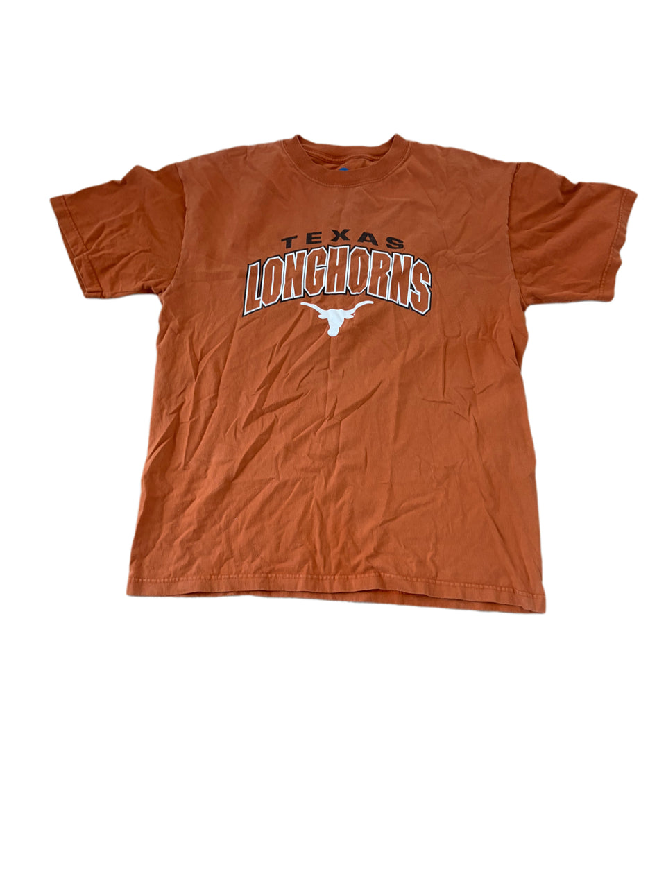 TEXAS LONGHORNS GRAPHIC LOGO ARCHED TEXT SHIRT