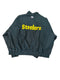 90'S PITTSBURGH STEELERS EMBROIDERED LOGO ATHLETIC FULL ZIP JACKET